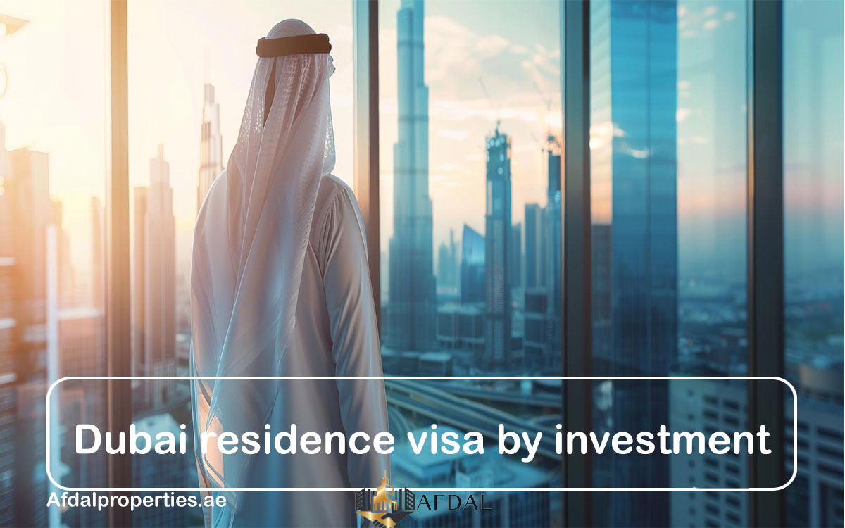 Dubai residence visa by investment